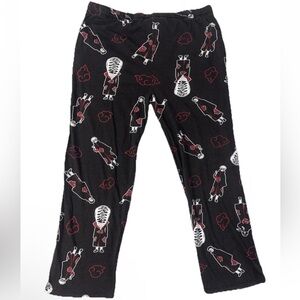 Box Lunch Naruto Shippuden Naruto & Friends Sleep Pants Black Red